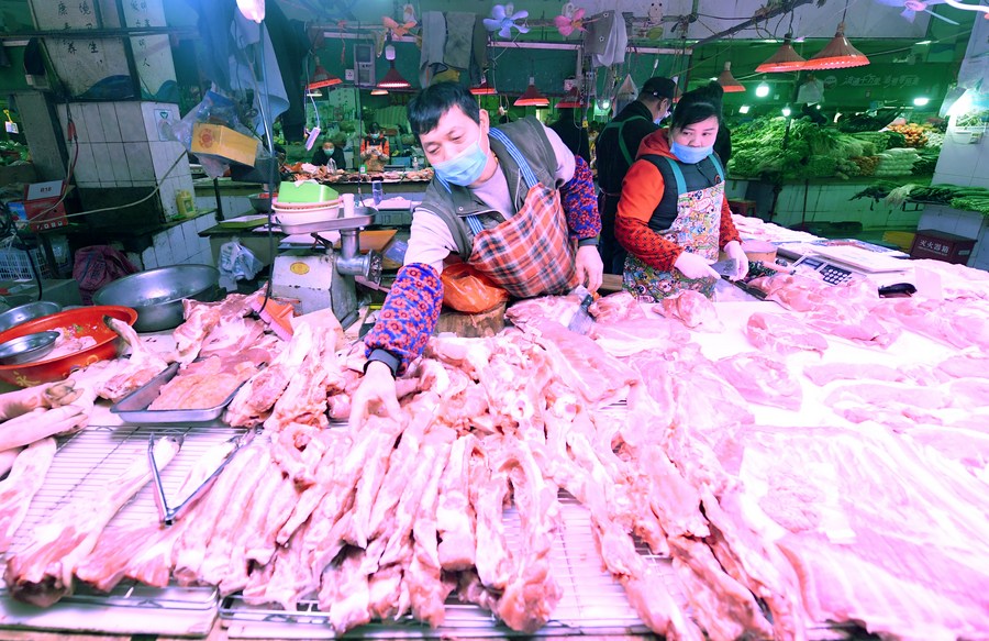 中国、5月の豚肉価格が下落 中国、5月の豚肉価格が下落