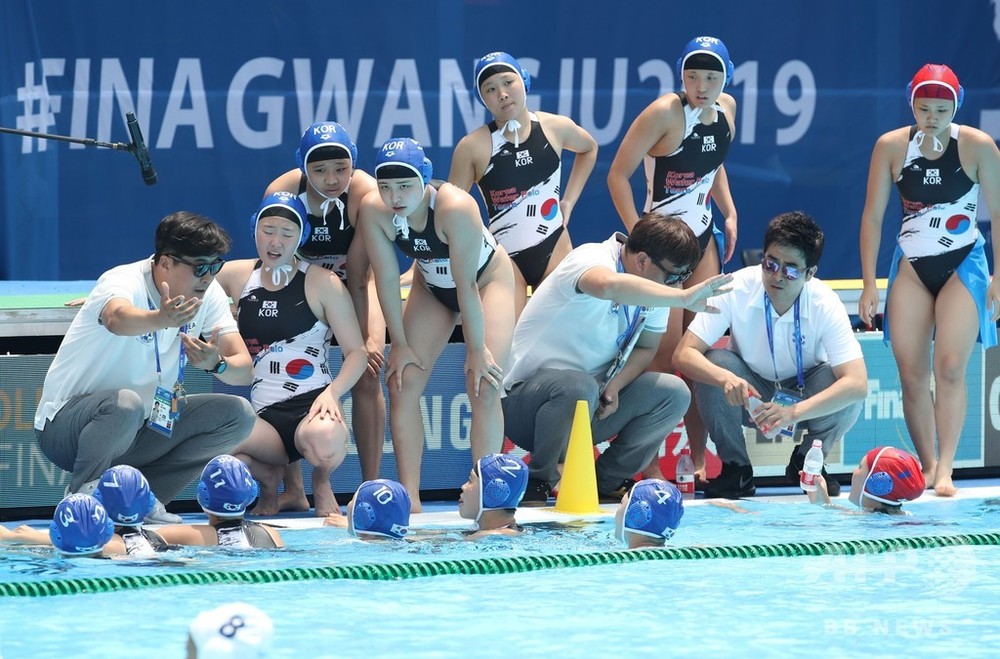 水球韓国女子が0 64で大敗 世界選手権では最多得点差 写真3枚 国際ニュース Afpbb News