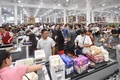 27日に開店し、半日で営業を中止したコストコ上海店（2019年8月27日撮影）。(c)CNS/申海