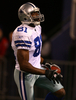 第4Qにタッチダウンを決め喜ぶカウボーイズのテレル・オーウェンズ（%%Terrell Owens%%）。(c)AFP/Getty Images Al Bello