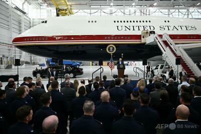 カタールから贈呈の新エアフォースワン公開、トランプ氏「空飛ぶホワイトハウス」