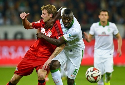 レバークーゼン、ブレーメンと打ち合いの末にドロー