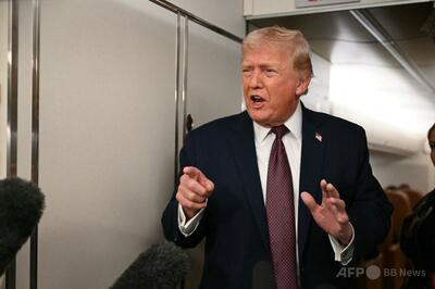 トランプ氏、 イランは「交渉を望んでいる」 会合設定と明かす