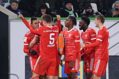 バイエルンが新年リーグ初白星 首位守る