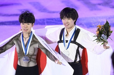 三浦佳生がシリーズ初優勝、佐藤駿2位 フィギュアGP第5戦