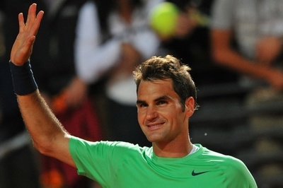 フェデラー決勝進出、ナダルと30回目の対戦へ イタリア国際