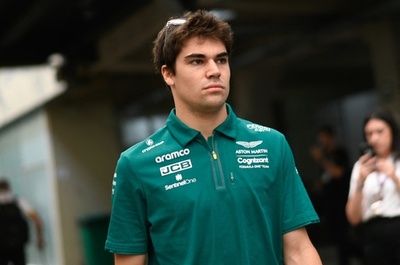 ストロールが合同テスト欠場、トレーニング中に自転車事故