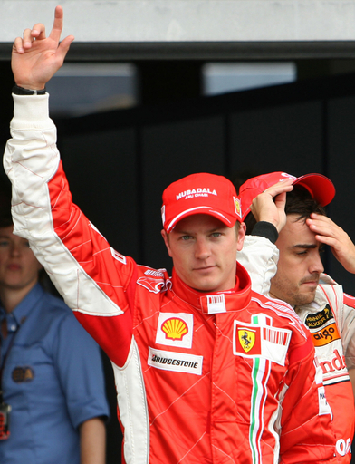 ライコネン ヨーロッパGPで今季2度目のポールポジションを獲得