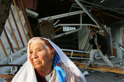 イスラエル軍がガザ地区から撤収、死者110人以上