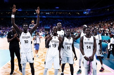 南スーダン戦の国歌演奏で別の曲、選手は困惑 パリ五輪バスケ男子