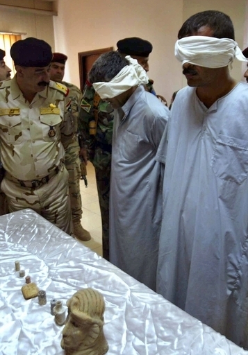 文化財密輸の疑いで3人を拘束 イラク・キルクーク