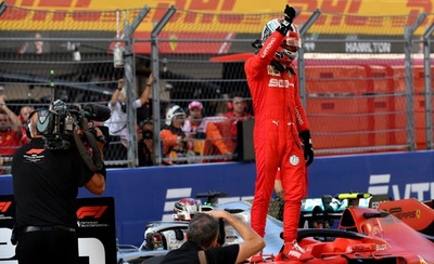 ルクレールが4戦連続PP、フェラーリではシューマッハ以来 ロシアGP