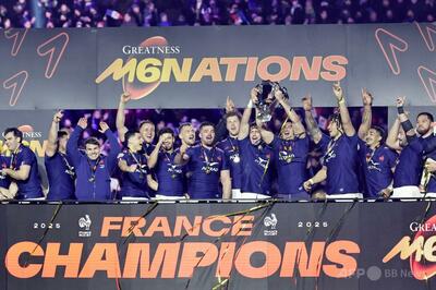 仏がシックスネーションズV イングランドはウェールズに記録的大勝