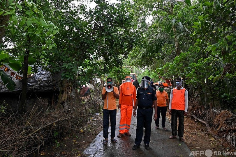 インドにサイクロン再び接近 200万人が避難