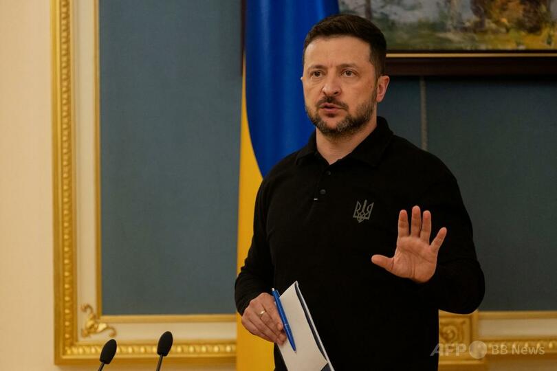プーチン氏の停戦提案を「巧妙な操作の試み」と非難 ゼレンスキー氏