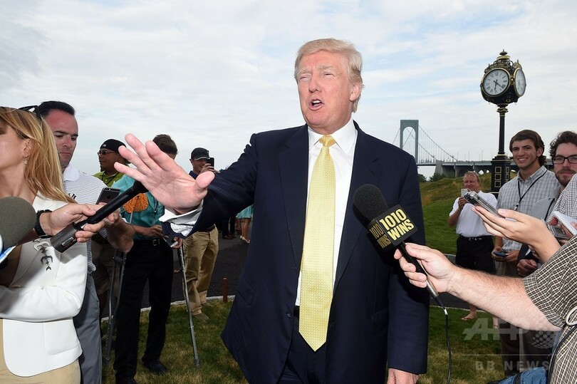 米大統領選出馬のトランプ氏、「ナチス兵」画像投稿で冷笑浴びる