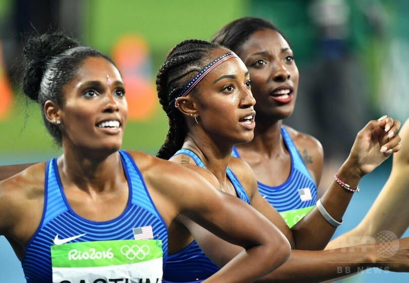 ロリンズが女子100mハードル制す、米国勢が表彰台独占