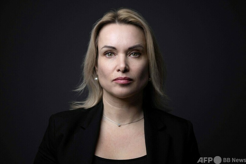 TVで抗議のロシア人編集者、欠席裁判で懲役8年6月