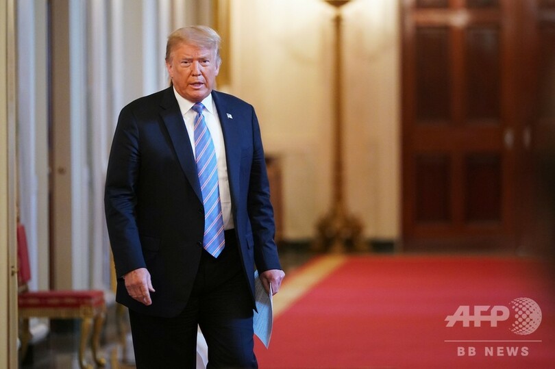 トランプ氏、「ホワイトパワー」動画をリツイート、その後削除