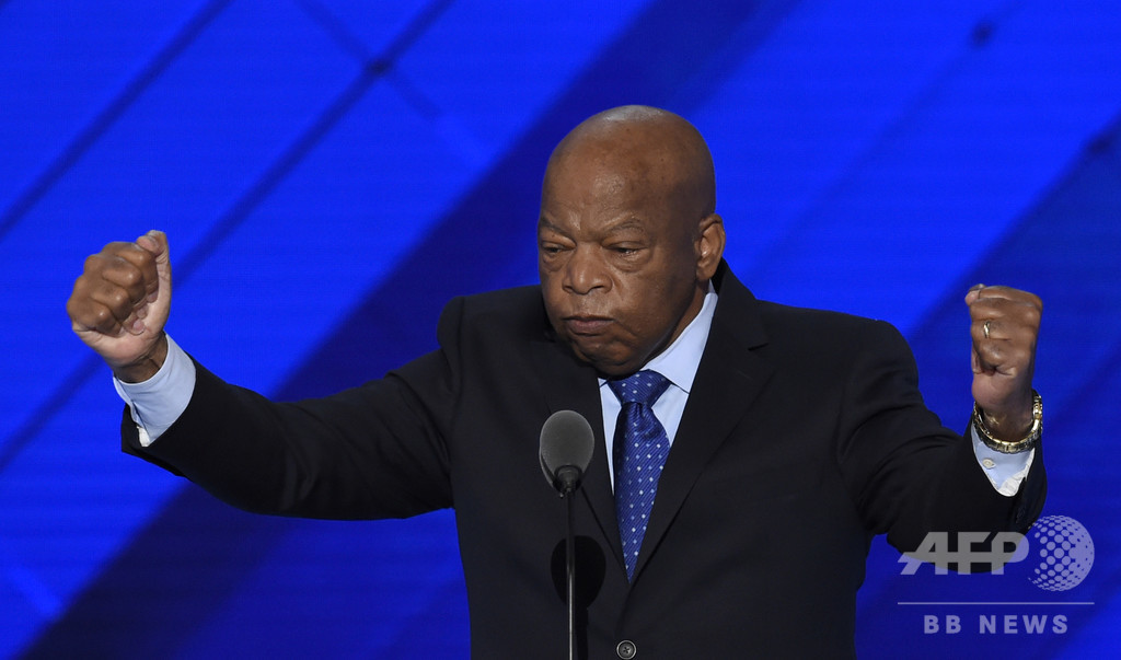 米公民権運動の象徴的存在、ジョン・ルイス下院議員が死去 80歳 写真6枚 国際ニュース:AFPBB News