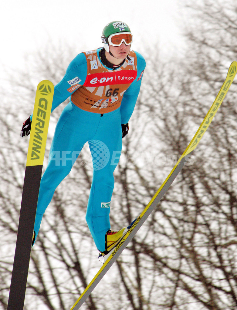 <FISノルディックスキー世界選手権2007>マンニネン 公式練習に臨む 札幌 写真15枚 国際ニュース:AFPBB News