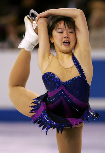 07フィギュアスケート四大陸選手権＞女子シングル、澤田亜紀 ショート 