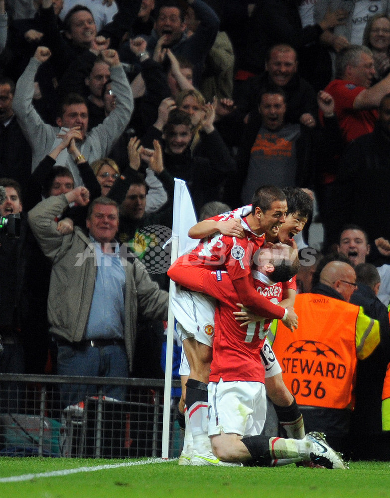 マンチェスター・ユナイテッド チェルシー下しベスト4進出 欧州CL 写真