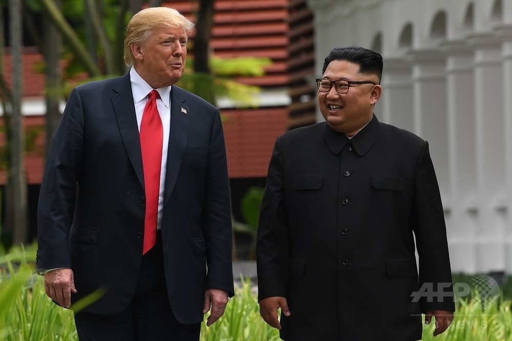 シンガポール米朝会談 記念金貨 暴れまくっ 第一次トランプ大統領 