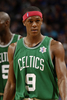 09-10NBA、オーランド・マジック対ボストン・セルティックス。17得点13リバウンドを記録したセルティックスのローハン・ロンド。（2009年12月25日撮影）(c)AFP/Getty Images/NBAE/Fernando Medina