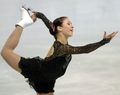 フリースケーティングに臨むラウラ・レピスト。(c)AFP/DENIS LOVROVIC