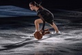 世界フィギュアスケート国別対抗戦、エキシビションに臨むロシアのアンナ・シェルバコワ（2021年4月18日撮影）。(c)Philip FONG / AFP
