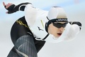 北京冬季五輪、スピードスケート男子1000メートル。レースに臨む小島良太（2022年2月18日撮影）。(c)WANG Zhao / AFP