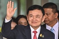 タイのタクシン・シナワット元首相（2023年8月22日撮影）。(c)Lillian SUWANRUMPHA / AFP