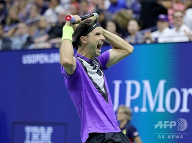 ディミトロフがフェデラー撃破、全米OP準決勝進出 写真10枚 国際