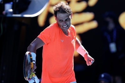 ナダル快勝で全豪OP初戦突破 けがの影響感じさせず