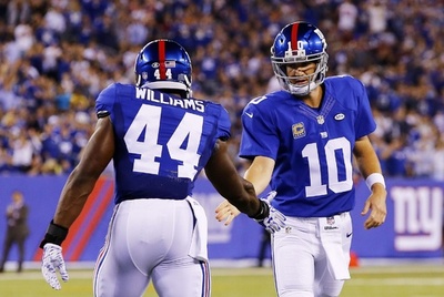 ジャイアンツ、レッドスキンズ下し今季初勝利