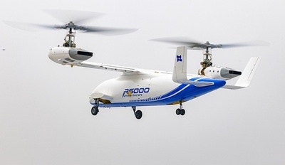 中国の6トン級ティルトローター無人航空機 四川省で初飛行に成功