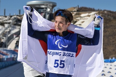 川除大輝が金メダル 北京パラ、クロカン男子