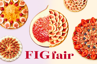 【キル フェ ボン】＜フェア開催のお知らせ＞FIG fair   プチプチとした食感、とろける甘さ、イチジクの魅力をたっぷりと。新作を含め、イチジク尽くしの全4種が登場8月20日（木）スタート