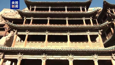 世界遺産・雲岡石窟 第6、第12窟が一般公開を再開