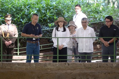 エルサルバドル訪問の眞子さま、古代遺跡を見学