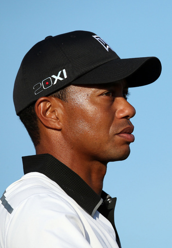 ウッズ、初日のラウンドに「満足」 第142回全英オープン