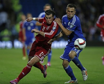 ウェールズが引き分けグループ首位に、欧州選手権予選