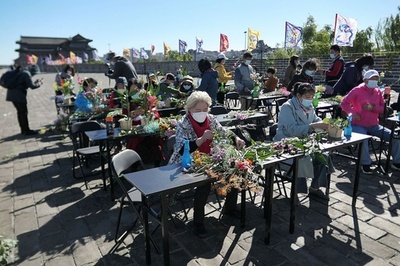 重陽節に中国各地で敬老キャンペーン