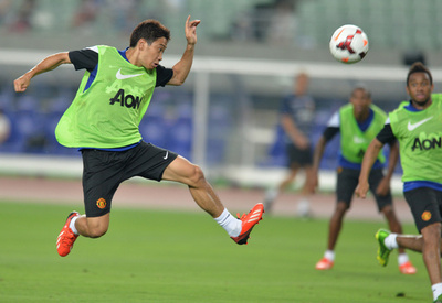 マンU、香川の古巣・セレッソ大阪との親善試合を控え最終調整
