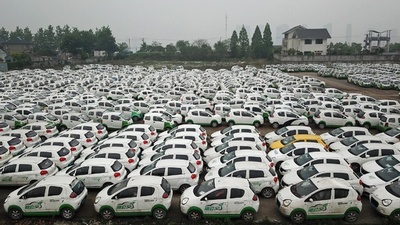 中国・浙江省にカーシェアリングの「墓場」出現、背景に業界の不振