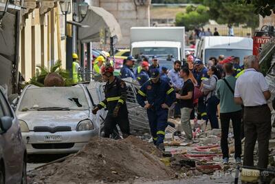 アテネの住宅で爆発事故、米国人観光客4人含む6人死亡
