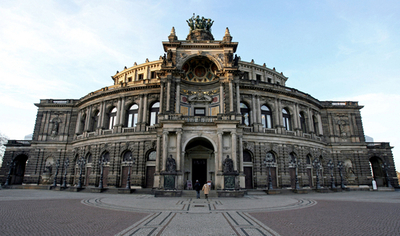 EU法相・内相非公式会議開催のドレスデンの観光名所、ザクセン歌劇場 - ドイツ