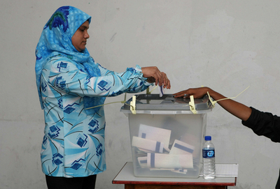 モルディブで大統領選、野党は「不正」とも