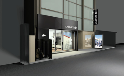 「ラコステ 福岡天神店」九州最大の路面店28日オープン